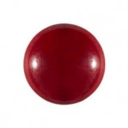 Les perles par Puca® Cabochon 18mm Opaque coral red luster 93200/14400